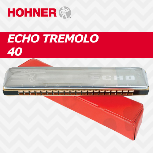 호너 하모니카 에코 트레몰로 40 / HOHNER Harmonica Echo Tremolo 40 / C key