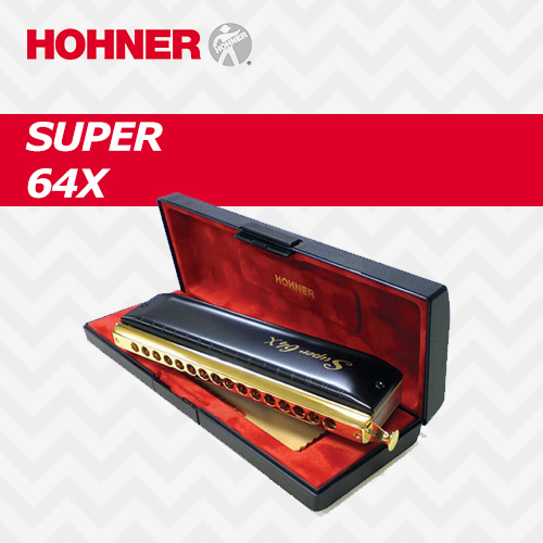 호너 하모니카 슈퍼 64X / HOHNER Harmonica Super 64X / C key