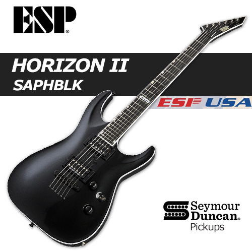 ESP USA HORIZON-II SAPHBLK Duncan / ESP USA 호라이즌2 SAPHBLK / ESP 일렉기타 던컨 픽업