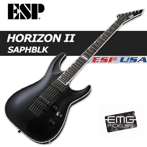 ESP USA HORIZON-II SAPHBLK EMG / ESP USA 호라이즌2 SAPHBLK  / ESP 일렉기타 EMG 픽업