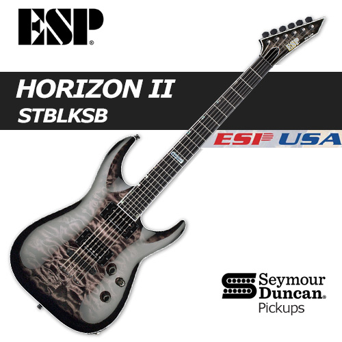 ESP USA HORIZON-II STBLKSB Duncan / ESP USA 호라이즌2 STBLKSB / ESP 일렉기타 던컨 픽업
