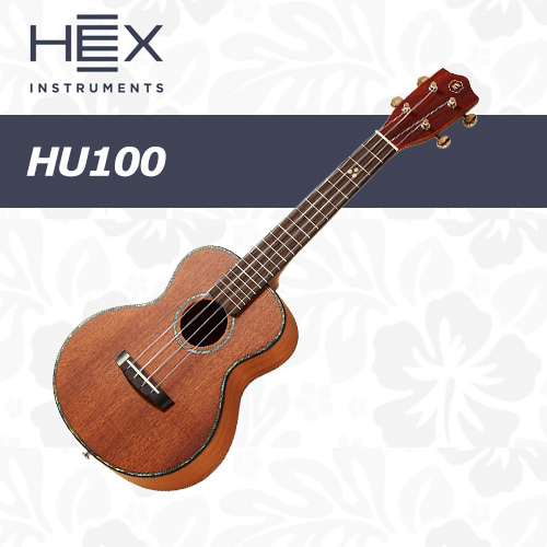 헥스 HU100 / HEX HU-100 / 헥스 콘서트 우쿨렐레 / 우크렐레