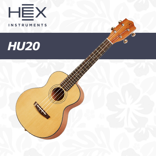 헥스 HU20 / HEX HU-20 / 헥스 입문용 콘서트 우쿨렐레 / 우크렐레