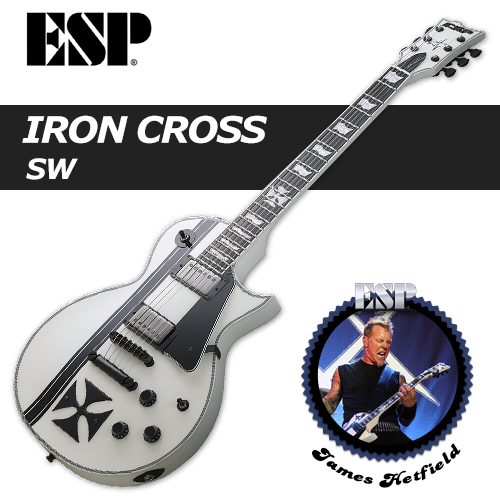 ESP IRON CROSS SW Original Custom Shop / 이에스피 아이언 크로스 / ESP 일렉기타 메탈리카 제임스 햇필드 시그네쳐