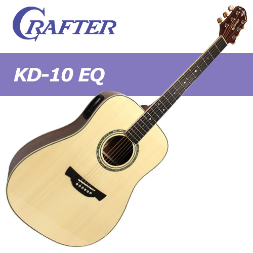 크래프터 KD-10EQ / KD10EQ 탑솔리드 통기타 / 최신정품 당일발송