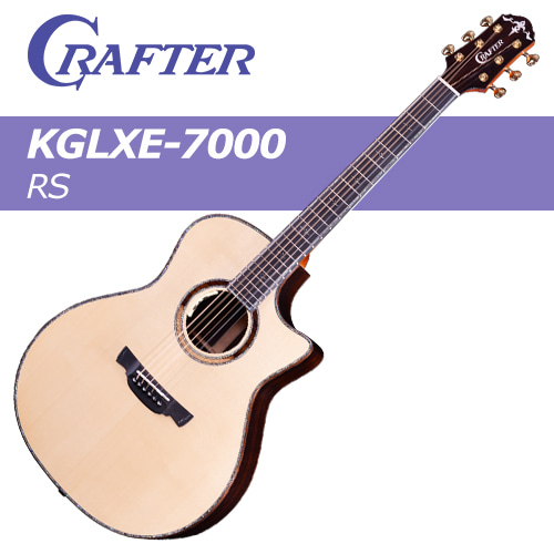 크래프터 KGLXE-7000 RS / KGLXE7000 RS 올솔리드 EQ 통기타 / 공식대리점 평생 AS