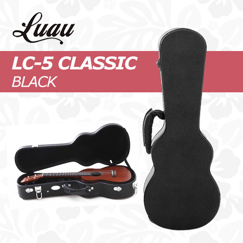 루아우 우쿨렐레 LC-5 Classic / LUAU Ukulele LC5 Classic / 블랙 하드케이스