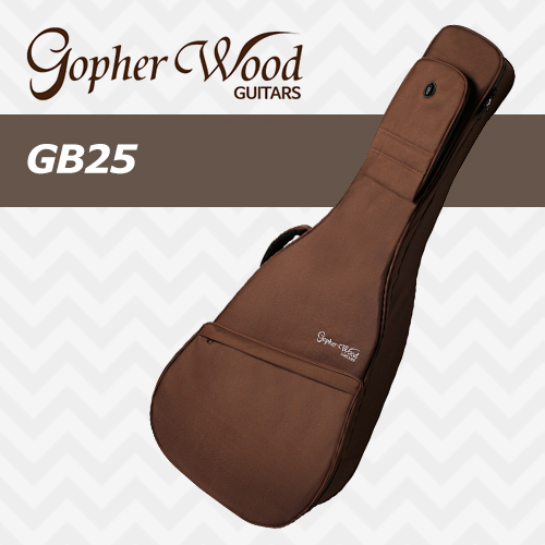 고퍼우드 고급 기타케이스 GB25 / Gopherwood GB 25 / 통기타 소프트 케이스 / 드레드넛 GA바디 OM바디 소프트 케이스 [당일발송]