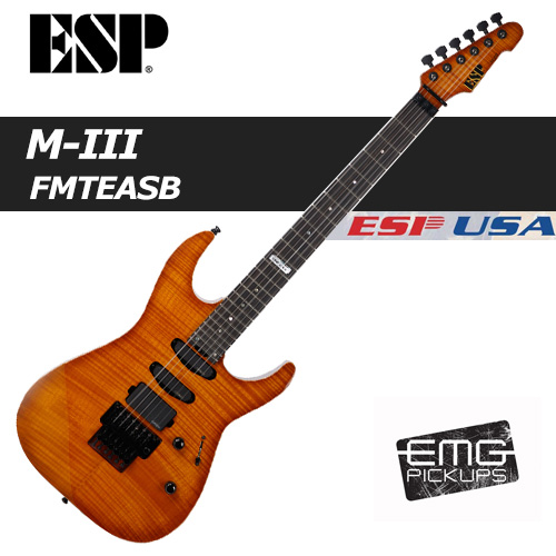 ESP USA M-III FM TEASB EMG / ESP USA M3 FM TEASB / ESP 일렉기타 EMG 픽업