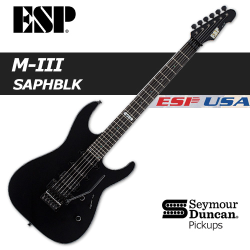ESP USA M-III SAPH BLK Duncan / ESP USA M3 SAPH BLK  / ESP 일렉기타 던컨 픽업
