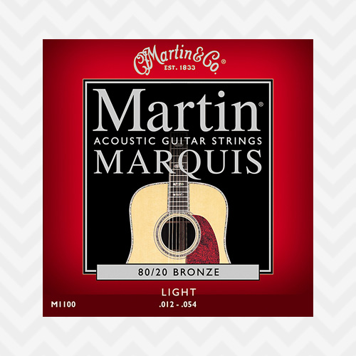 마틴 마르퀴스 M1100 / Martin Marquis 80/20 Bronze M1100 Light (012-054) 