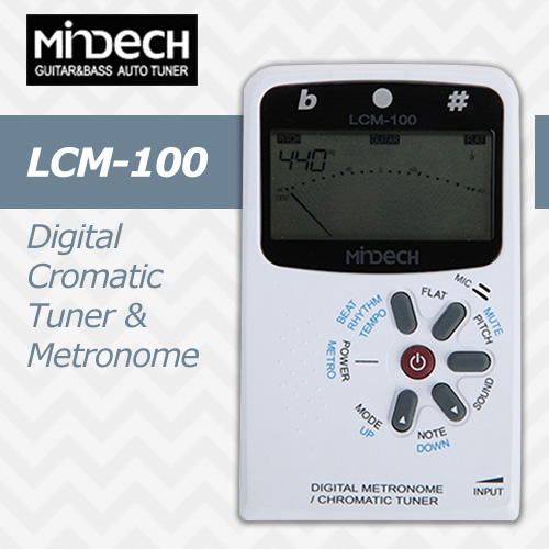 Midech LCM-100 / 크로메틱 튜너 + 메트로놈 