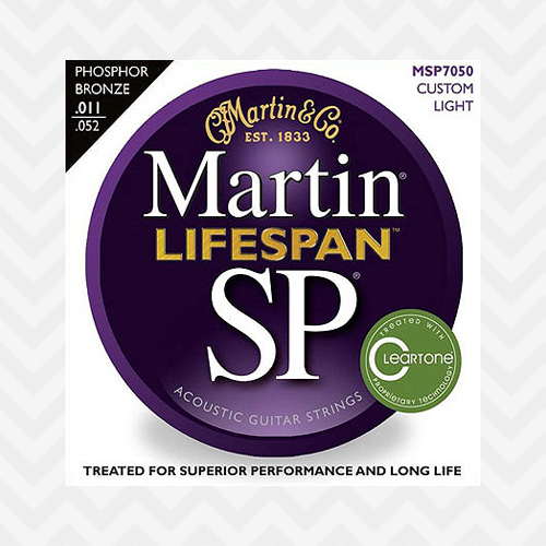 마틴 SP 라이프 스팬 MSP7050 / Martin SP Lifespan Phosphor Bronze MSP7050 Custom Light (011-052)