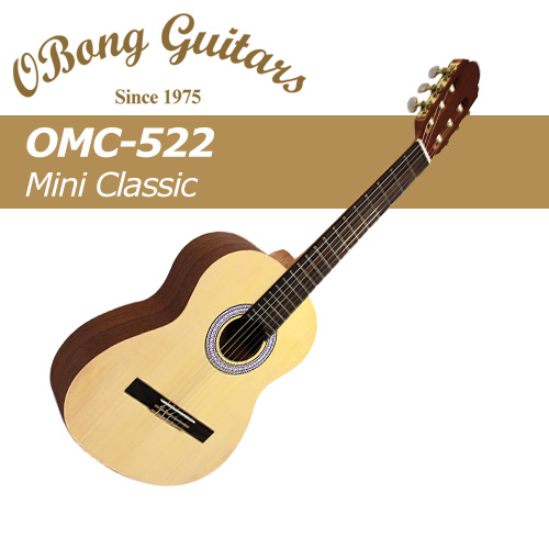 오봉 OMC-522 / Obong OMC522 / 미니클래식 기타 / 어린이용 여행용