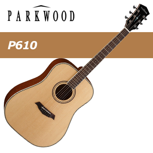 파크우드 P610 / Parkwood P610 / 드레드넛 바디 / 올솔리드 통기타