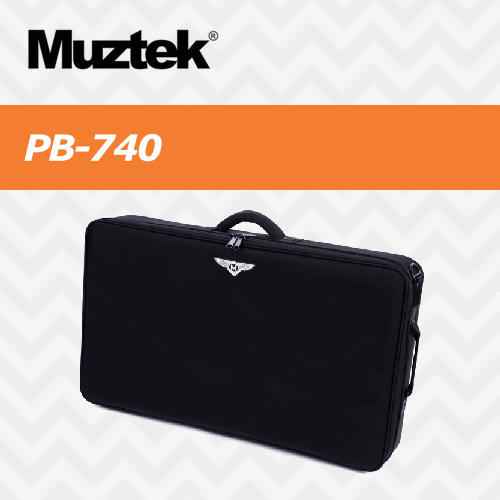 뮤즈텍 PB-740 / Muztec PB740 / Touring Pedal Board with Bag / 700X400 / 투어링 페달보드 &amp; 케이스 / 국내제작