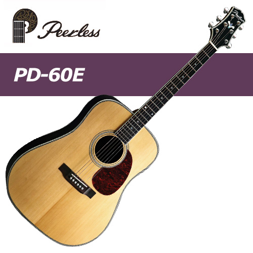 피어리스 PD-60E / Peerless PD60E / 국내생산 올솔리드 통기타 [당일발송]