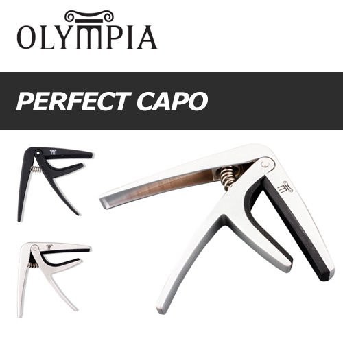 올림피아 퍼펙트카포 / Olympia Perfect Capo / 2가지 색상 / 어쿠스틱기타 카포