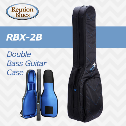 Reunion Blues RBX-2B / 리유니온 블루스 베이스 기타 2대수납 더블 케이스 RBX2B / 베이스기타 더블 케이스 / 폼케이스 / 긱백 / 기타가방