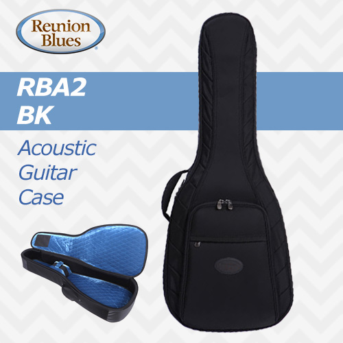 Reunion Blues RBA2-BK / 리유니온 블루스 RBA2BK / 리유니온 블루스 어쿠스틱 통기타 케이스 / 드레드넛바디  긱백 / 기타가방