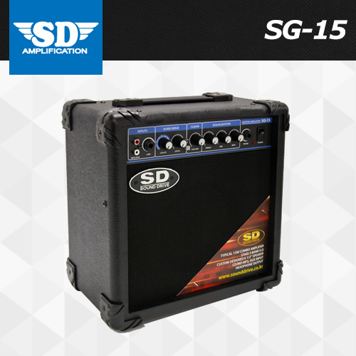 사운드 드라이브 SG-15 / SD SG15 / 15W / 추천 연습용 기타앰프 / 당일배송