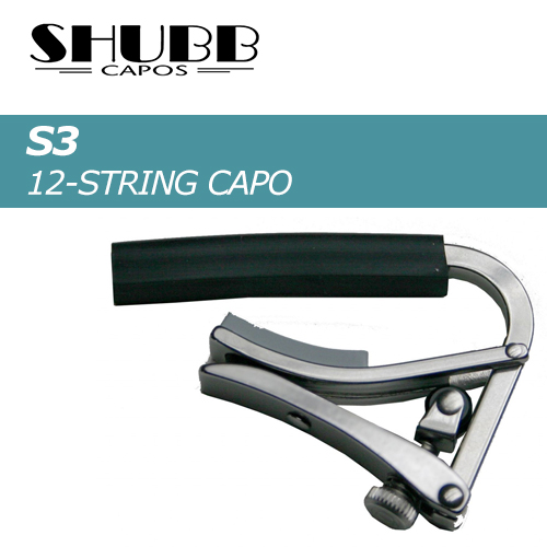 셔브 S3 12현기타용 카포 / Shubb S3 12-String Capo / Delux [당일발송]