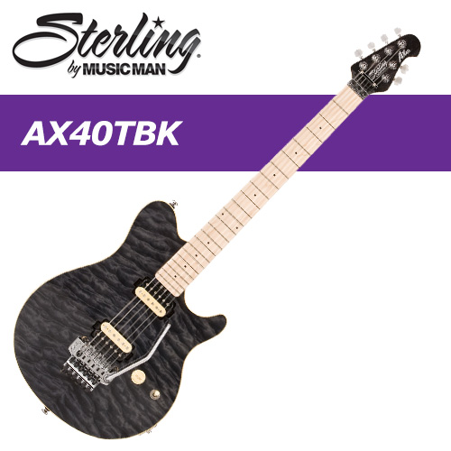 Sterling by MusicMan AX40 TBK / 스털링 바이 뮤직맨 일렉기타 AX-40 / AXIS 엑시스 시리즈 더블 락킹 트레몰로 브릿지장착 / TBK 컬러