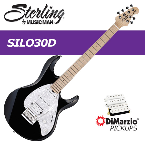 Sterling by MusicMan SILO30D / 스털링 바이 뮤직맨 일렉트릭기타 SILO-30D / SILO 실루엣 시리즈 / 디마지오 픽업