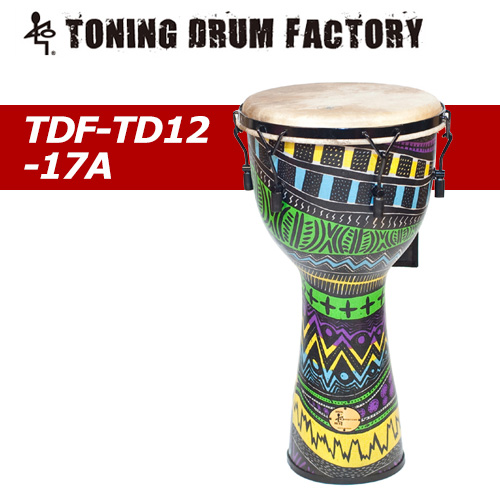 토닝 TDF-TD12-17A / Toning TDFTD1217A / 12인치 / 강화유리 / 젬베 / 타악기 / Djembe